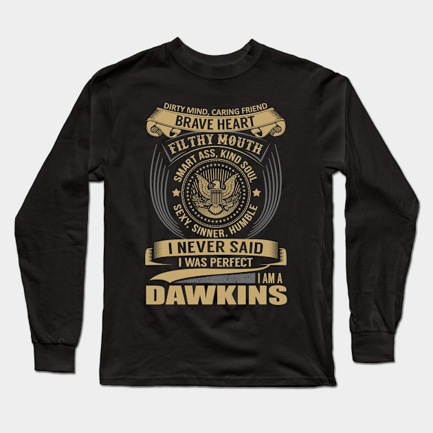 DAWKINS Long Sleeve T-Shirt by Nicolbar